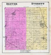Denver Township, Everett Township, Aetna P.O., Diamond Lake, Dowling Creek, White River, Newaygo County 1880